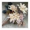 4 garfos orquídea roxa casamento decoração para casa decoração decoração simulação planta jardim decoração de parede buquê de flores falsas simulação flor de seda