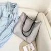 Bolso Tote Coreano de Nicho para Mujer 2026 Nuevo Bolso de Hombro de Lona de Nylon de Gran Capacidad Bolso de Mano Casual para el Trabajo y el Viaje