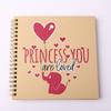 Álbum de fotos de dibujos animados de 6 pulgadas directo de fábrica en espiral este lindo álbum de recortes DIY libro de fotos cuenta de mano para niños se puede personalizar