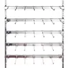 Estante de Exhibición para Accesorios de Teléfono Móvil, Combinación de Calcetines Pequeños Colgantes de Pared para Joyería, Estantes de Supermercado, Ganchos para Snacks, Estantes