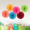 Decorações de Flor de Leque de Papel para o Dia das Crianças para Celebrar o 61º Dia das Crianças no Jardim de Infância, Escola, Sala de Aula, Atividades de Palco e Arranjos com Adesivos