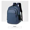 2025 Nuevo Mochila Casual de Negocios de Gran Capacidad Transfronteriza Bolsa para Computadora Material de Película de Cuero Mochila Escolar para Estudiante