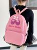 Mochila de Danza con Lazo para Niña Mochila de Baile de Estilo Coreano de Moda para Estudiantes de Primaria Estampado Logotipo Publicitario