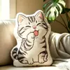 2026 Modelo Nuevo Almohada de Peluche Divertida con Forma de Animal y Patrón de Impresión Digital, Almohada Casera Casual y Cómoda