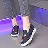 Tênis de Lona Nova Margarida Pequena Outono/Primavera 2026 Sapatos de Tecido Velho Pequim Sapatos Femininos Antiderrapantes Jeans Casual