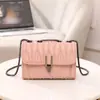 Bolsas Pequeñas para Mujer Estilo Coreano al por Mayor Bolsas para Mujer Bolso con Cadena y Cierre 2025 Nuevo Textura de Nicho Bolso de Hombro Único Cruzado