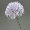 135 peças de flores de hortênsia artificiais, hastes únicas grandes para decoração de salão de casamento, arco de casamento e corredor flores de seda