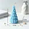 Velas aromáticas de Natal em formato de laço, feitas sob medida, best-sellers transfronteiriços, sem fumaça, perfeitas como presentes de aniversário e decoração de casa.