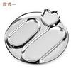 Bandeja de metal de estilo europeo, placa de almacenamiento de acero inoxidable minimalista dorada, adornos decorativos, decoración creativa, accesorios para el hogar