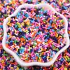 Cápsulas de Azúcar Artificial de Arcilla Blanda Coloridas Agujas de Azúcar Materiales Hechos a Mano para DIY Accesorios para Slime Joyería de Seda de Chocolate Cuentas