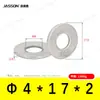 Arandelas Planas de Acero Inoxidable 304 M1.6~M7 Estándar Alemán Din125 Venta Directa de Fábrica en Stock Arandelas Planas Antióxido
