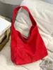 Nova Bolsa Tote Vintage de Camurça para Mulheres 2026, Grande Capacidade, de Ombro, Transversal, de Mão, para o Trabalho, Versátil, Cor Maillard