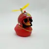 Adornos para Coche de Pato Rompiendo Pato en Bicicleta Eléctrica Decoraciones para Montar en Bicicleta Pato Rojo Pequeño Interior Pato Amarillo Pequeño