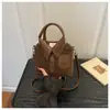 Bolso Cruzado de Hombro Único con Textura de Color Sólido para Mujer, Estilo Moda Commute Leopardo, Lady 2026 PU