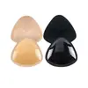 Almohadillas Adhesivas para Pechos, Triángulo Corazón Push-Up Bra, Almohadillas Adhesivas para Ropa Interior de Traje de Baño, Inserciones Adhesivas Engrosadas Invisibles Grandes y Pequeñas para Pechos