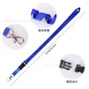 Cordón para Tarjeta de Identificación de Venta Caliente Transfronteriza Amazon Temu, Colorido, con Hebilla Desmontable, Correa para Teléfono, Cordón para el Cuello con Texto Impreso
