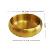 Aço Inoxidável 304 Criativo Tigela de Camada Dupla Tigela em Formato de Tigela Espessada Tigela para Molho de Restaurante Comercial Tigela de Arroz Térmica Tigela de Sopa