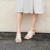 Sandalias Negras de Tacón Alto para Mujer, Estilo Francés de Verano 2026, Sexy, Cómodas, Impresionantes, Súper Populares, Tacón Fino, Chanclas Caladas