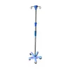 Estante de Infusão Tipo Piso Canto Cinco do Quarto da Clínica Estante Suspensa Móvel para Frascos Estante de Queda Estante de Infusão com Altura Ajustável