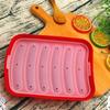 Vendas Diretas da Fábrica Utensílios de Cozinha Molde de Linguiça DIY Linguiça de Presunto Silicone 6 Elos Caixa para Cachorro-Quente Ferramenta Suplemento Alimentar para Bebê