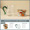 Fabricante Ru Yao Fu Gui You Yu xícara de chá de cerâmica, conjunto de chá para casa, xícara do mestre, bule, gaiwan para preparo de chá, utensílio de chá antiescaldante