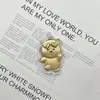 Llavero Popular Waterbe Rubí Oro Puro 999 Dibujos Animados Colgante Lindo Cadena para Teléfono Móvil Colgante de Moda Creativo Venta al por Mayor