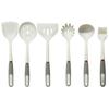 Espátula de silicone, colher, cabo de anel banhado a ouro, panela antiaderente, espátula de silicone, utensílios de cozinha de silicone de grau alimentício, utensílios de cozinha de silicone em estoque