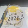 Adesivo Transparente Adesivo de Garrafa Etiqueta Publicitária Impressão Adesivo de Logotipo de Marca Colorido PVC Autoadesivo Personalização