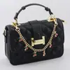 Venta Caliente de Amazon Moda Piedra de Cristal Diamante Tricolor Cereza Bolsas Joyería Colgante Adorno Cadena para Colgar Bolsas Simple Transfronterizo