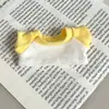 Camiseta de manga corta de algodón puro para colgante de perro líder KT de patas largas de 14 cm, ropa versátil para ositos de peluche y muñecas