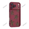 Funda Creativa con Estampado de Leopardo y Estrellas para Teléfono Apple 18Pm Funda Protectora de Silicona para Teléfono 16Plus Funda Suave Mate Anticaídas