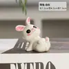 Adornos de Panda de Cerámica Lindos de Dibujos Animados Creativos para Escritorio de Oficina Estación de Trabajo Descompresión Panda Manualidades Creativas de Cerámica