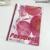 Coleção de cadernos B5 grampeados, páginas pautadas com desenhos fofos grampeados, diário de estudante, caderno planejador