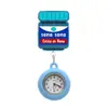 Reloj de Bolsillo Clásico de Enfermera y Doctor de Hospital con Apariencia Personalizada y Práctico Clip Retráctil para Insignia Colgante de Pecho