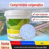 Deodorante esterilizante aerador de aquicultura aquário aerador de oxigênio granular aerador de lagoa de peixes