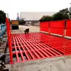 Construcción Lavadora automática de inducción de 9 metros Chasis de llantas de vehículo de transporte pesado de 100 toneladas Mesa de lavado