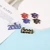 Broche de Aleación de Zinc Esmaltado Modelo Nuevo Temporada de Graduación Transfronterizo Insignia de Birrete de Licenciado 2026 Accesorio Conmemorativo de Graduación Estudiantil