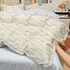 Funda de edredón de tela cepillada estampada, una sola pieza, hipoalergénica, suave y lavable de algodón, adecuada para camas individuales o dobles, para uso doméstico