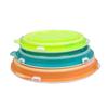 Cuenca Plegable para Cebo con Tapa Cuenca con Abertura para Cebo Cuenca para Mezclar Cebo Cuenca Portátil para Pesca y Cebo Bandeja para Cebo Suministros para Equipo de Pesca
