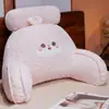 Almofada Lombar de Espuma Prensada Veludo Cartoon Removível e Lavável Almofada de Cama Tamanho Extra Grande para Todas as Estações para Mulheres Grávidas Preguiçosas se Deitarem