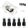 Yunbei Kit de 14 Peças Extratoras de Porcas para Porcas Danificadas ou Incompletas, Conjunto de Ferramentas Soquete para Remoção de Porcas Sextavadas
