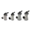 Válvula de Esfera para Cilindro de Pressão 2 Pontos 6 Pontos Rosca Interruptor para Cilindro de Pressão Máquina de RO Cilindro de Armazenamento de Água Conexão 2/3/4 Pontos Universal Tubo PE