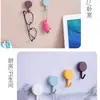 Ganchos de Pared Fuertes y Adhesivos para Cocina, Ganchos Creativos y Lindos, Sin Rastro, Sin Necesidad de Taladrar, para Puerta y Baño