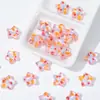 Populares Cuentas de Vidrio de Lunares Coloridos de 12 mm para Manualidades, Cuentas Redondas Perforadas Sueltas, Material de Cuentas, Accesorios para Pendientes, Colgantes, Joyería
