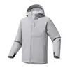 Jaqueta Softshell Espessa para Uso Externo Unissex 2026 Nova Jaqueta com Forro de Fleece à Prova de Vento com Tripla Proteção Masculina Casual