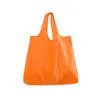 Bolsa de Compras Plegable de Tela Oxford Impermeable, Bolso de Hombro, Bolsa de Almacenamiento para Supermercado de Gran Capacidad, Bolsa Ecológica de Color Sólido, Logo Personalizado