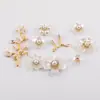 Rama de Árbol de Flores Incrustada de Diamantes de Resina para Bricolaje Hecho a Mano Accesorios para el Cabello Ramo de Novia Joyería Accesorios Pequeños