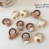 Nuevas Ligas para el Cabello Lindas de Tamaño Pulgar para Niños, Coloridas y Suaves con el Cabello, Diademas para Bebés, Accesorios para el Cabello de Alta Elasticidad para Niñas
