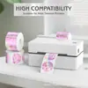 Amazon Pegatina de Etiqueta Térmica Láser Holográfica Océano 50x50mm Autoadhesiva Redonda Papel para Impresión Térmica