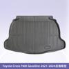 Adequado para Toyota Cross Tração Dianteira Volante Direito Combustível 2021-2024 Material 3D para Todas as Estações Tapete de Piso TPE